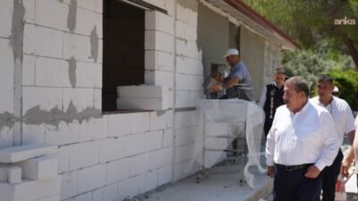 Milas Belediye Başkanı Fevzi Topuz, Güllük Mahallesi’nde belediye ekipleri tarafından