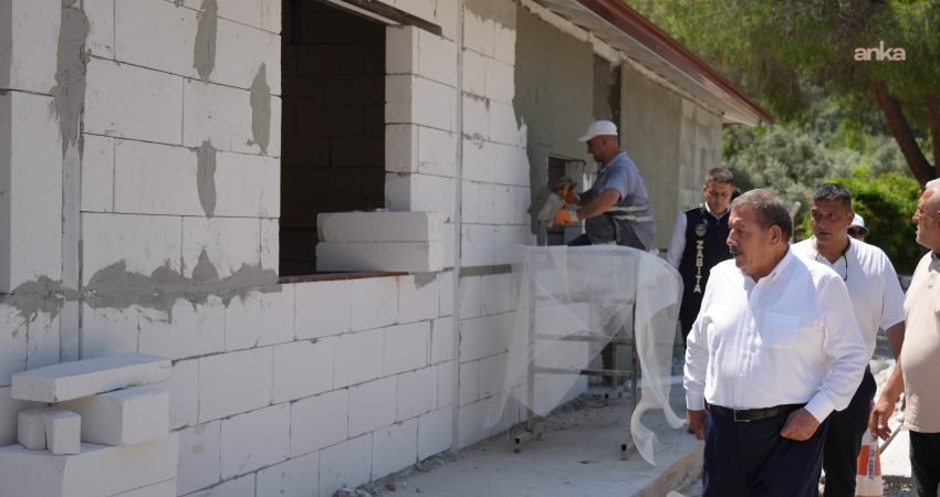 Milas Belediye Başkanı Fevzi Topuz, Güllük Mahallesi’nde belediye ekipleri tarafından