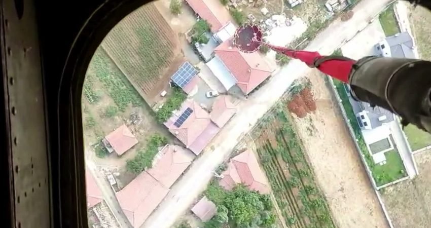 Muğla'nın Menteşe ilçesine bağlı Yenice Mahallesi mevkisinde orman dışı alanda