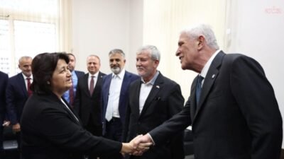 İYİ Parti Genel Başkanı Müsavat Dervişoğlu, Yunanistan’ın Gümülcine kentinde Batı