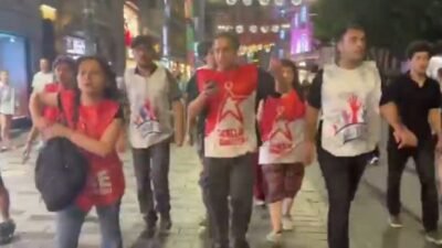 NATO Zirvesi’ni protesto etmek isteyen Umut-Sen ve Gençlik Komiteleri üyelerine
