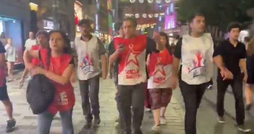 NATO Zirvesi’ni protesto etmek isteyen Umut-Sen ve Gençlik Komiteleri üyelerine
