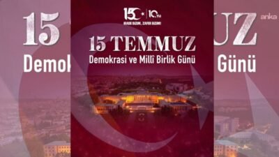 TBMM Başkanı Numan Kurtulmuş, 15 Temmuz Demokrasi ve Milli Birlik
