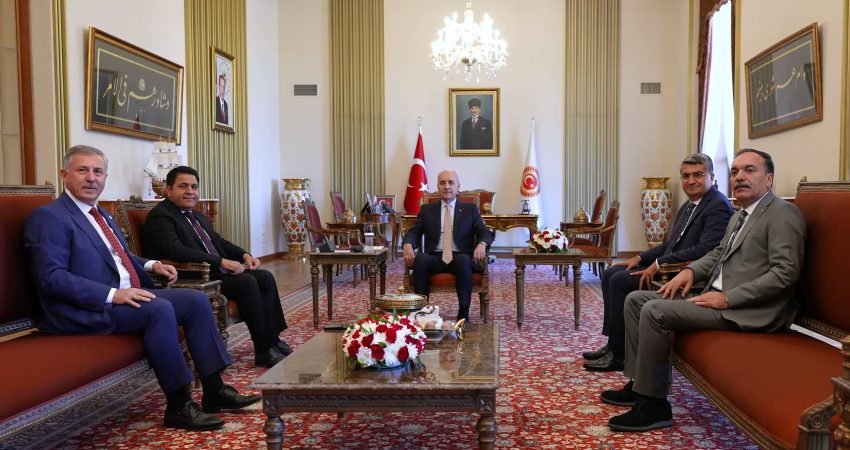 TBMM Başkanı Numan Kurtulmuş, süreçle ilgili "çerçeve yasa"ya ilişkin gerçekleştirdiği