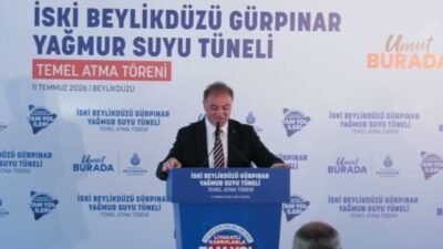 İstanbul Büyükşehir Belediye (İBB) Başkanvekili Nuri Aslan, İSKİ Beylikdüzü Gürpınar