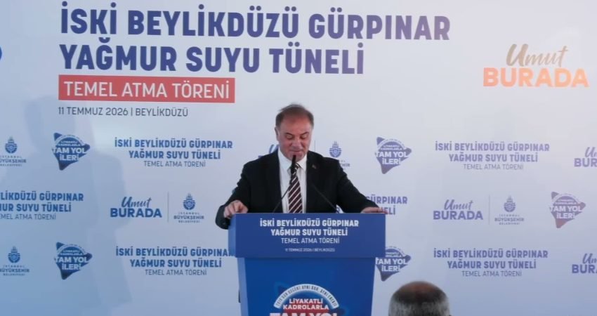 İstanbul Büyükşehir Belediye (İBB) Başkanvekili Nuri Aslan, İSKİ Beylikdüzü Gürpınar