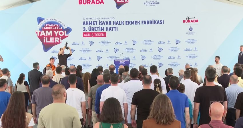 İBB Başkanvekili Nuri Aslan, Ahmet İsvan Halk Ekmek Fabrikası 3.