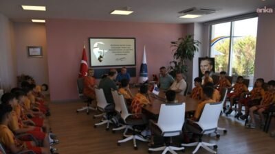 Kuşadası Belediyesi, sosyal belediyecilik çalışmaları kapsamında Mardin'in Nusaybin ilçesinden gelen