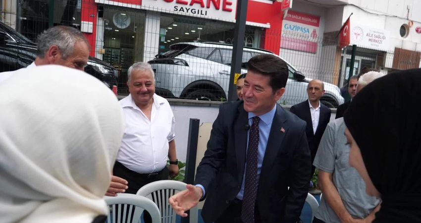 Ortahisar Belediye Başkanı Ahmet Kaya, Engelsiz Yaşam Parkı’nda düzenlenen kahvaltı