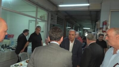 Osmangazi Belediye Başkanı Erkan Aydın, Gençosman Ayakkabıcılar Çarşısı esnafının talep