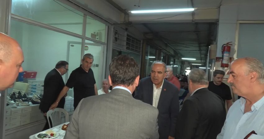 Osmangazi Belediye Başkanı Erkan Aydın, Gençosman Ayakkabıcılar Çarşısı esnafının talep