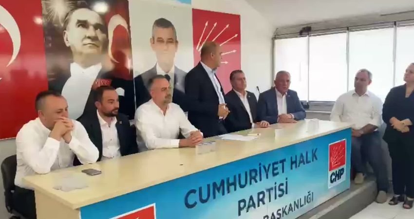 CHP İstanbul Milletvekili Özgür Karabat, Amasya İl Başkanı İlker Küp’ün