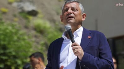 CHP Grup Başkanı Özgür Özel, "Bir siyasi partinin cumhurbaşkanı adayı