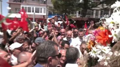 CHP Grup Başkanı Özgür Özel, Niğde'de, "Bugün görüyoruz ki bıçak