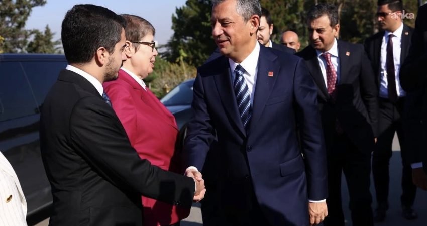 CHP Grup Başkanı Özgür Özel, tutuklu Çankaya Belediye Başkanı Hüseyin