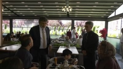 Milli Yol Partisi Genel Başkanı Remzi Çayır, Çorum'da partililer ve