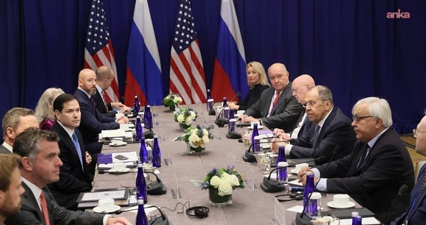 ABD Dışişleri Bakanı Marco Rubio ile Rusya Dışişleri Bakanı Sergey