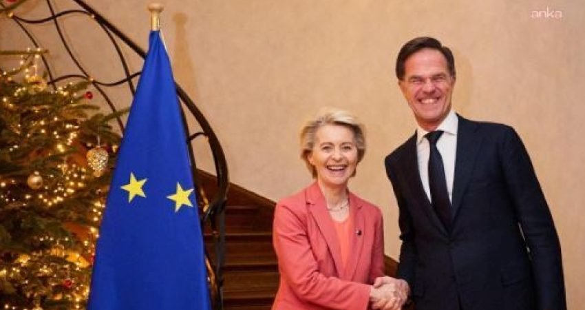 NATO Genel Sekreteri Mark Rutte ile Avrupa Komisyonu Başkanı Ursula