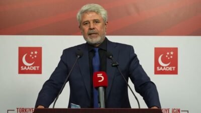 Saadet Partisi Genel Başkan Yardımcısı Mustafa Yılmaz, Ahbap Derneği'ne yapılan