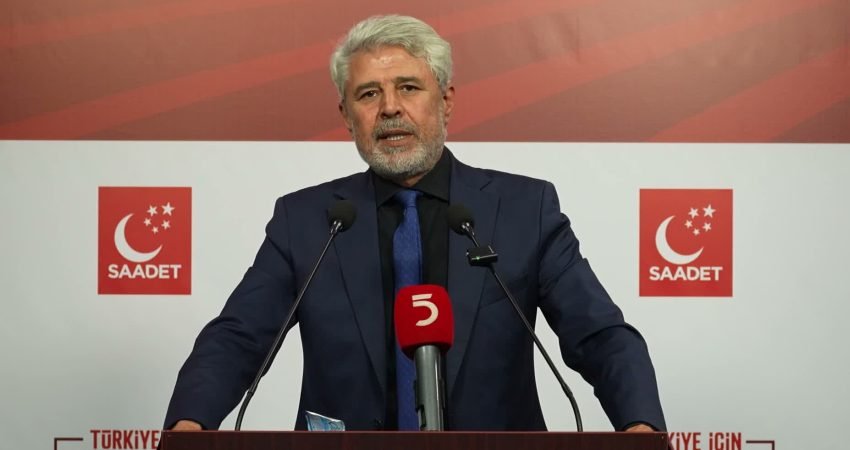 Saadet Partisi Genel Başkan Yardımcısı Mustafa Yılmaz, Ahbap Derneği'ne yapılan