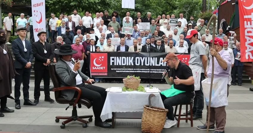 Saadet Partisi Trabzon İl Başkanı Ahmet Muratoğlu, bu yıl fındık