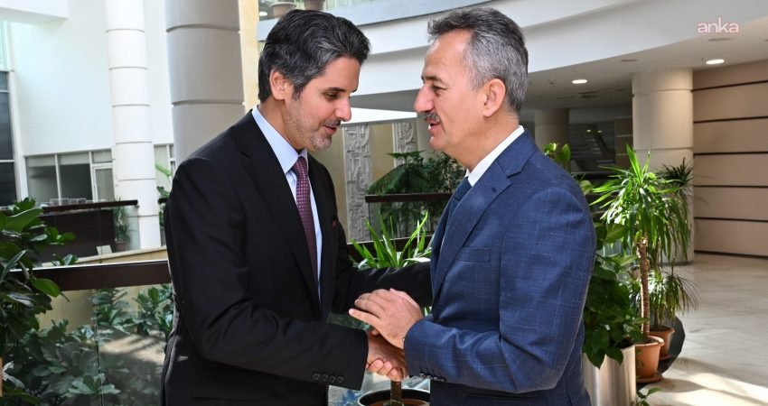 Cumhurbaşkanlığı Savunma Sanayii Başkanı Haluk Görgün, Katar'ın Ankara Büyükelçisi Faisal