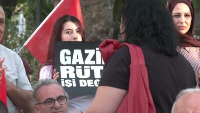 Er gazi ve er şehit ailelerinin Güvenpark'ta sürdürdüğü eylem 17'inci