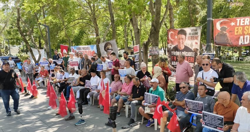 Güvenpark'ta eşit özlük hakları talebiyle 9 gündür oturma eylemi yapan