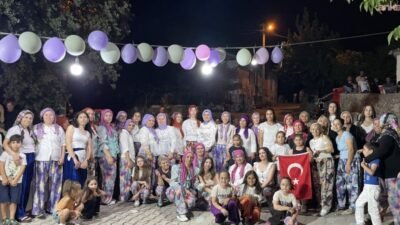 Şehzadeler Belediyesi’nin farklı mahallelerde düzenlediği "Şalvar Gecesi" etkinliklerinin son durağı