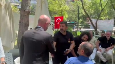 CHP Balıkesir Milletvekili Serkan Sarı ve Tokat Milletvekili Kadim Durmaz,