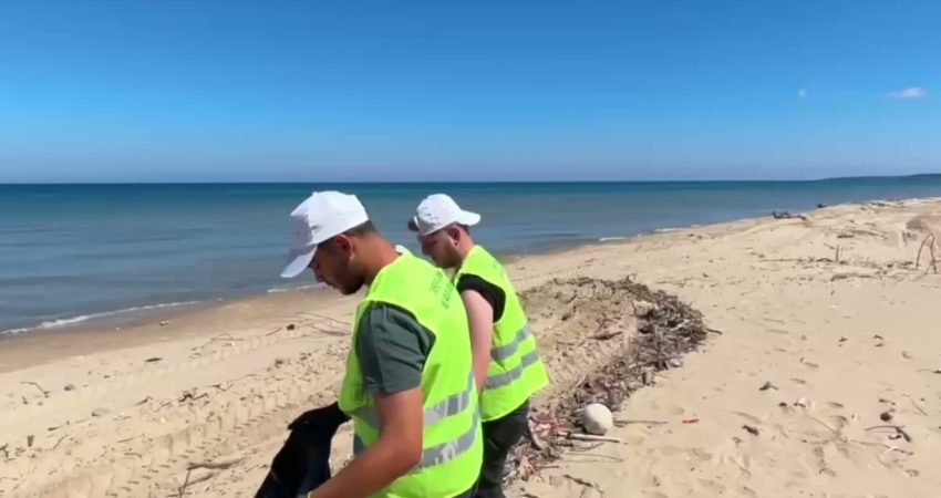 Sinop'un önemli doğal mirasları arasında yer alan Sarıkum Tabiatı Koruma