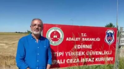 DEM Parti Ağrı Milletvekili Sırrı Sakık, Edirne Cezaevi’nde Selahattin Demirtaş