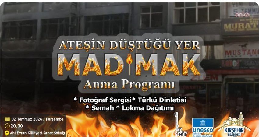 Kırşehir Belediyesi, Sivas Katliamı'nın 33'üncü yılında katliamda yaşamını yitiren sanatçı