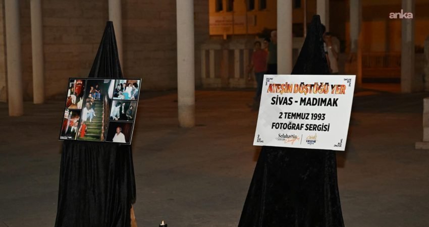 Sivas Katliamı’nda yaşamını yitiren aydınlar ve sanatçılar, katliamın 33’üncü yılında