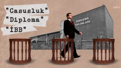 İstanbul 25. Ağır Ceza Mahkemesi "siyasi casusluk" davasında Ekrem İmamoğlu,