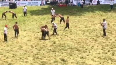665. Kırkpınar Yağlı Güreşleri’nde yarı finale kalan 4 başpehlivan belli