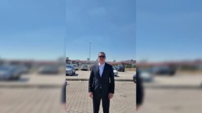 Türkiye Barolar Birliği (TBB) Başkanı Erinç Sağkan, Çorlu Karatepe Yüksek