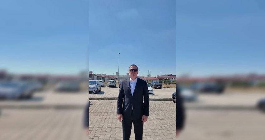 Türkiye Barolar Birliği (TBB) Başkanı Erinç Sağkan, Çorlu Karatepe Yüksek