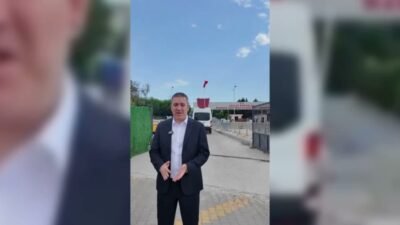 Türkiye Barolar Birliği Başkanı Erinç Sağkan, Marmara Cezaevi'nde Ekrem İmamoğlu ile