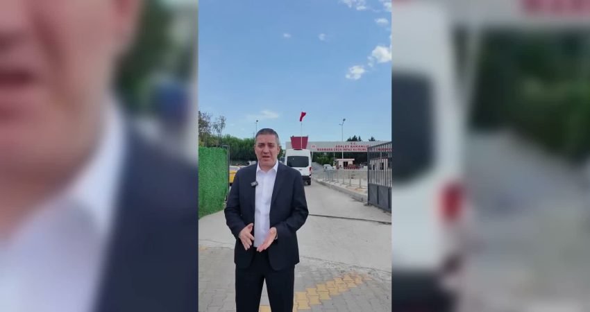 Türkiye Barolar Birliği Başkanı Erinç Sağkan, Marmara Cezaevi'nde Ekrem İmamoğlu ile