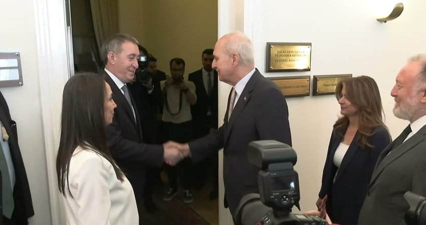 TBMM Başkanı Numan Kurtulmuş'un, süreçle ilgili "çerçeve yasa"yı görüşmek üzere