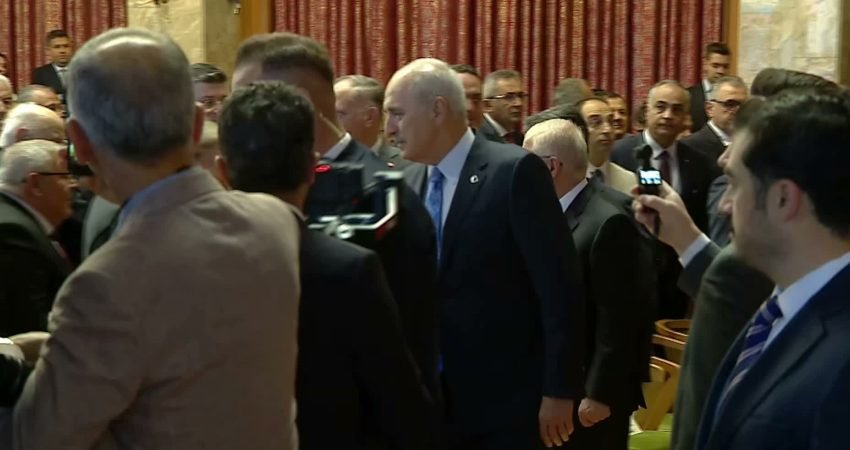 TBMM Başkanı Numan Kurtulmuş, "Terörsüz Türkiye" süreci kapsamında hazırlanan "çerçeve yasa"ya