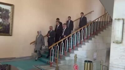 TBMM Başkanı Numan Kurtulmuş'un, süreçle ilgili "çerçeve yasa"yı görüşmek üzere