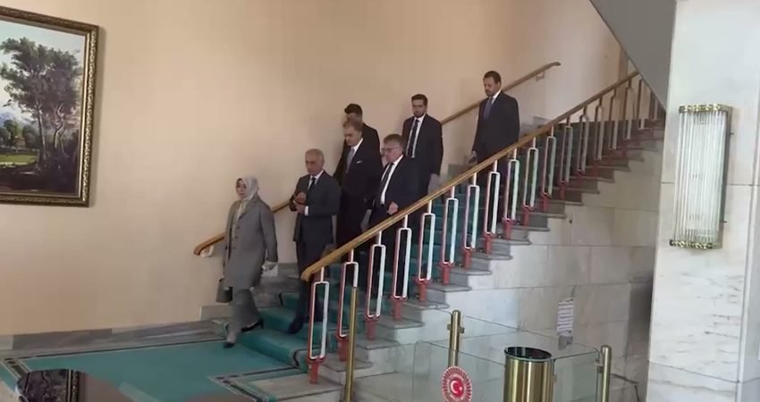TBMM Başkanı Numan Kurtulmuş'un, süreçle ilgili "çerçeve yasa"yı görüşmek üzere