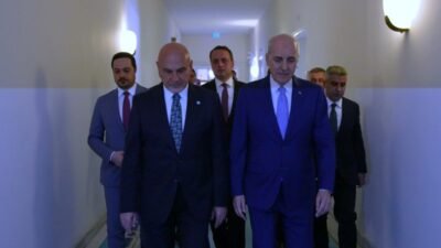 TBMM Başkanı Numan Kurtulmuş, sürece yönelik "çerçeve yasa" ile ilgili