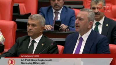 TBMM Genel Kurulu'nda AK Parti Grup Başkanvekili Abdulhamit Gül, 6 Şubat