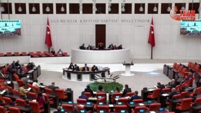 TBMM Genel Kurulu'nda komedyen Deniz Göktaş'ın stand-up gösterisindeki ifadeleri ve