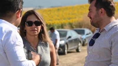 Tekirdağ Büyükşehir Belediye Başkanı Candan Yüceer, Malkara programı kapsamında muhtarlar,