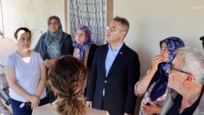 Tekirdağ Büyükşehir Belediyesi, kentte etkili olan dolu yağışı nedeniyle ürünleri