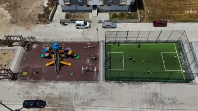 Tekirdağ Büyükşehir Belediyesi, Kapaklı ilçesi Mevlana Mahallesi’nde hayata geçirdiği park